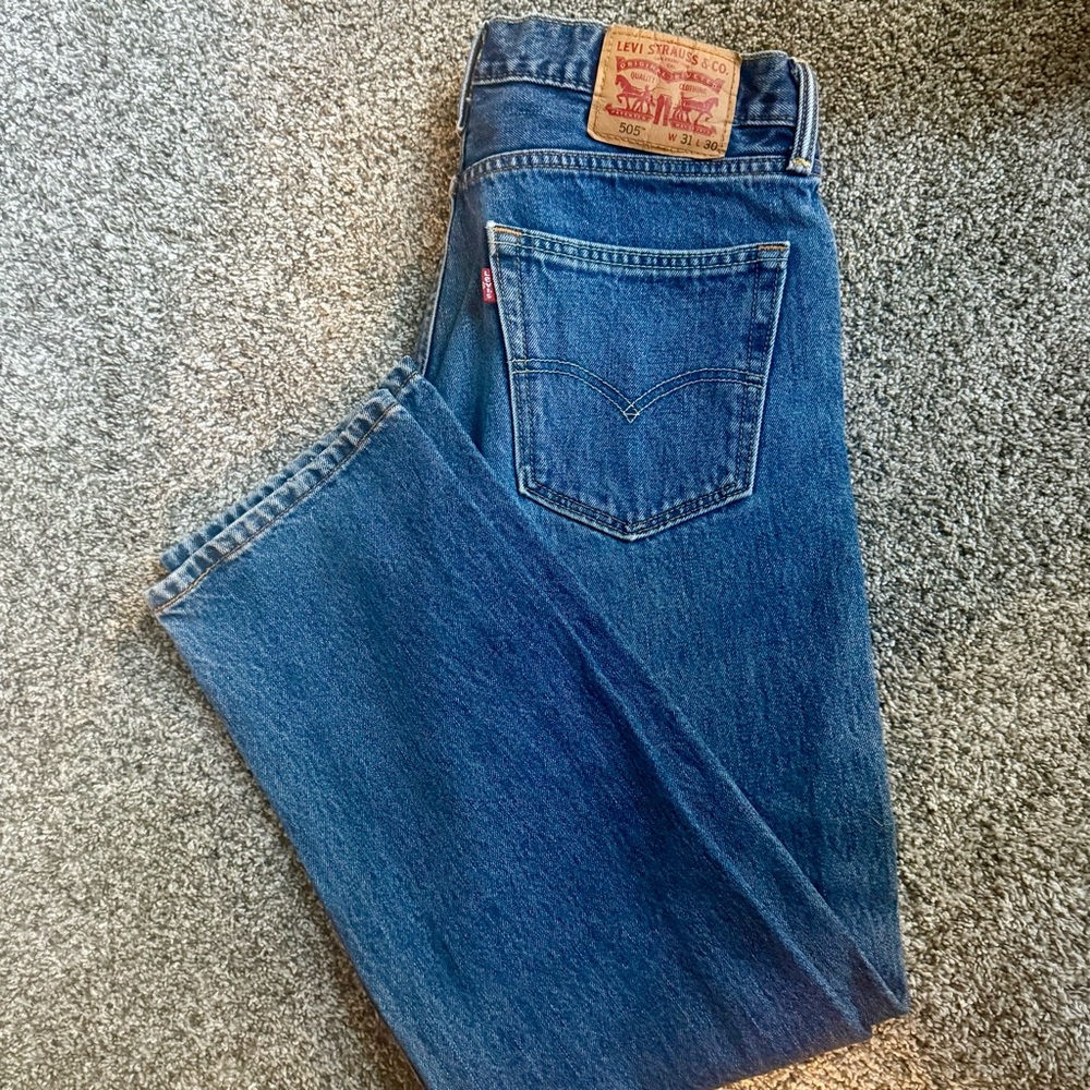 Levi's Men's Classic Indigo Straight Jeans